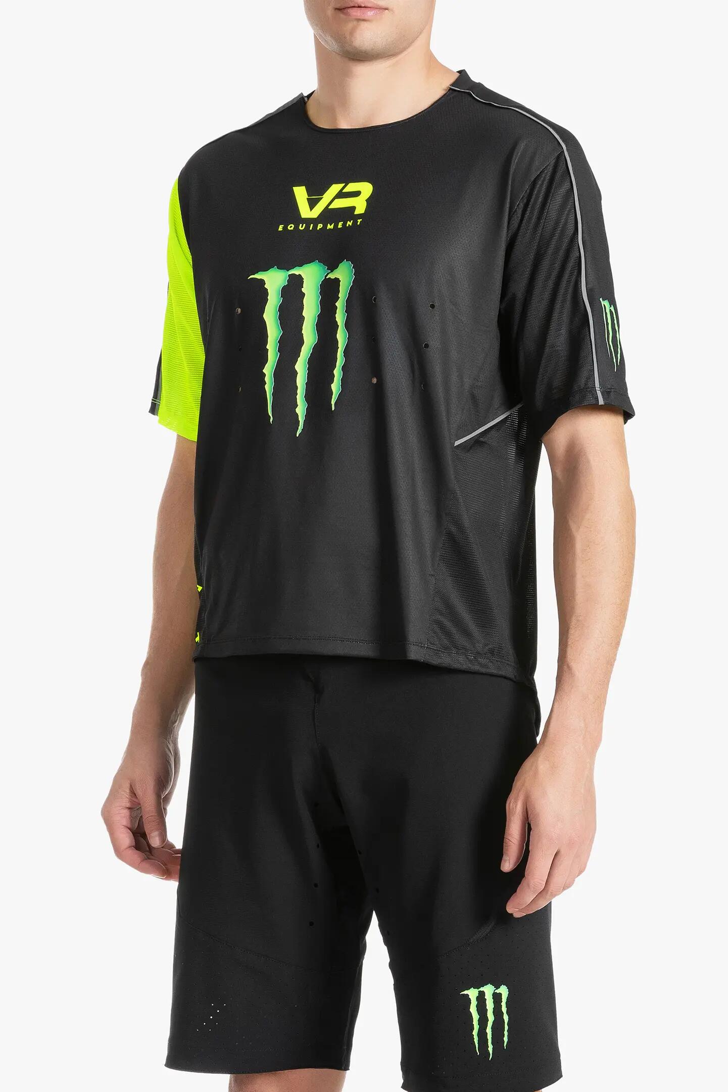T-shirt - Motocross - Homem - mangas curtas, gola redonda - Preto 3/7