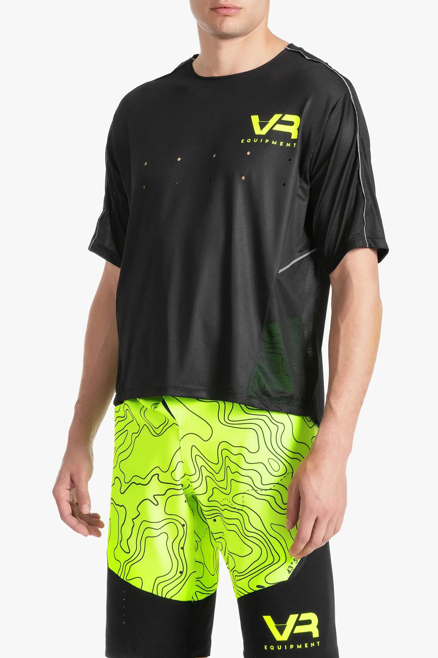 T-shirt - Motocross - Homem - Confortável, mangas curtas - preto 3/7