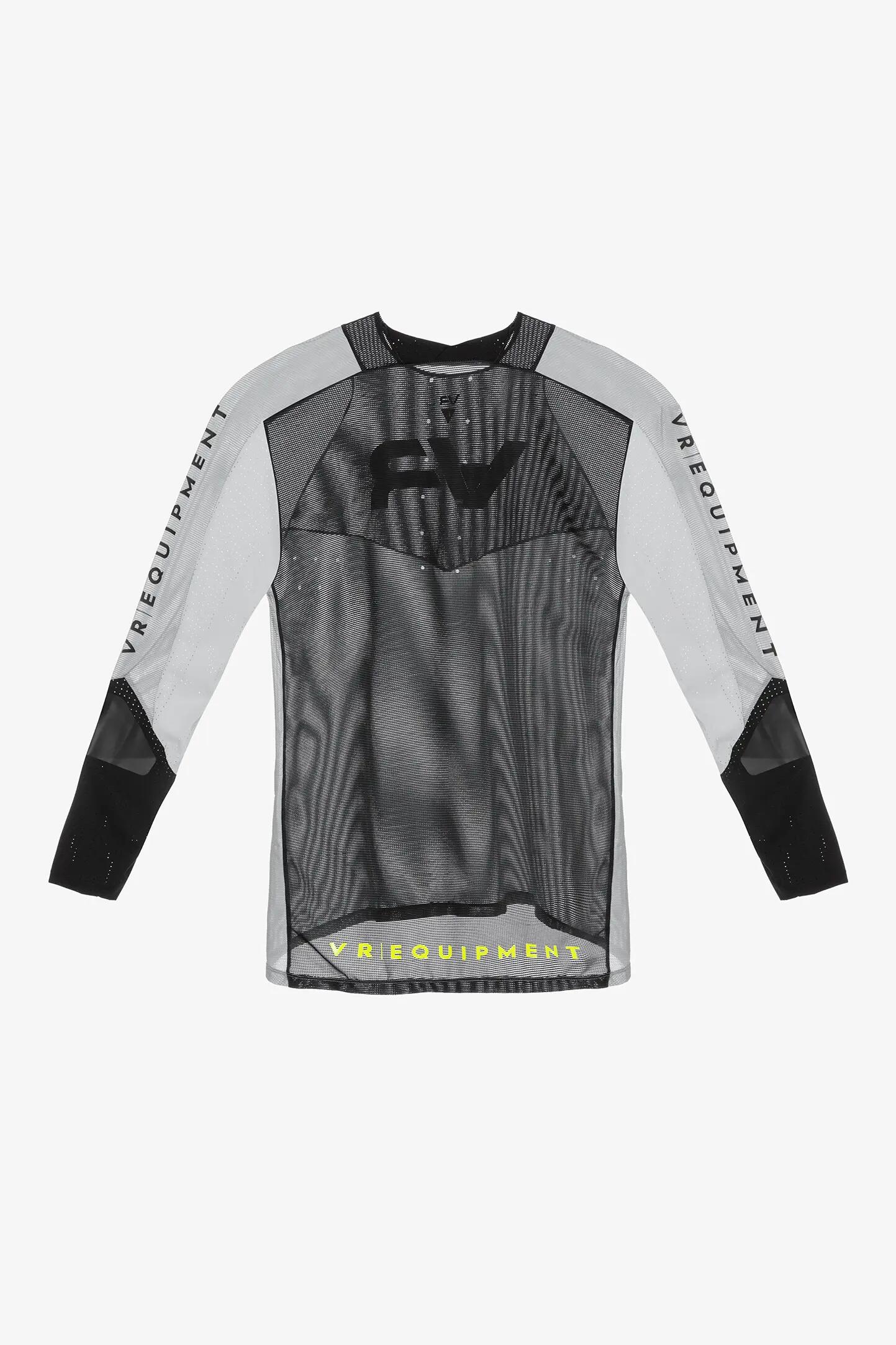 T-shirt manga longa - Motocross - Homem - Cinzento claro 2/7