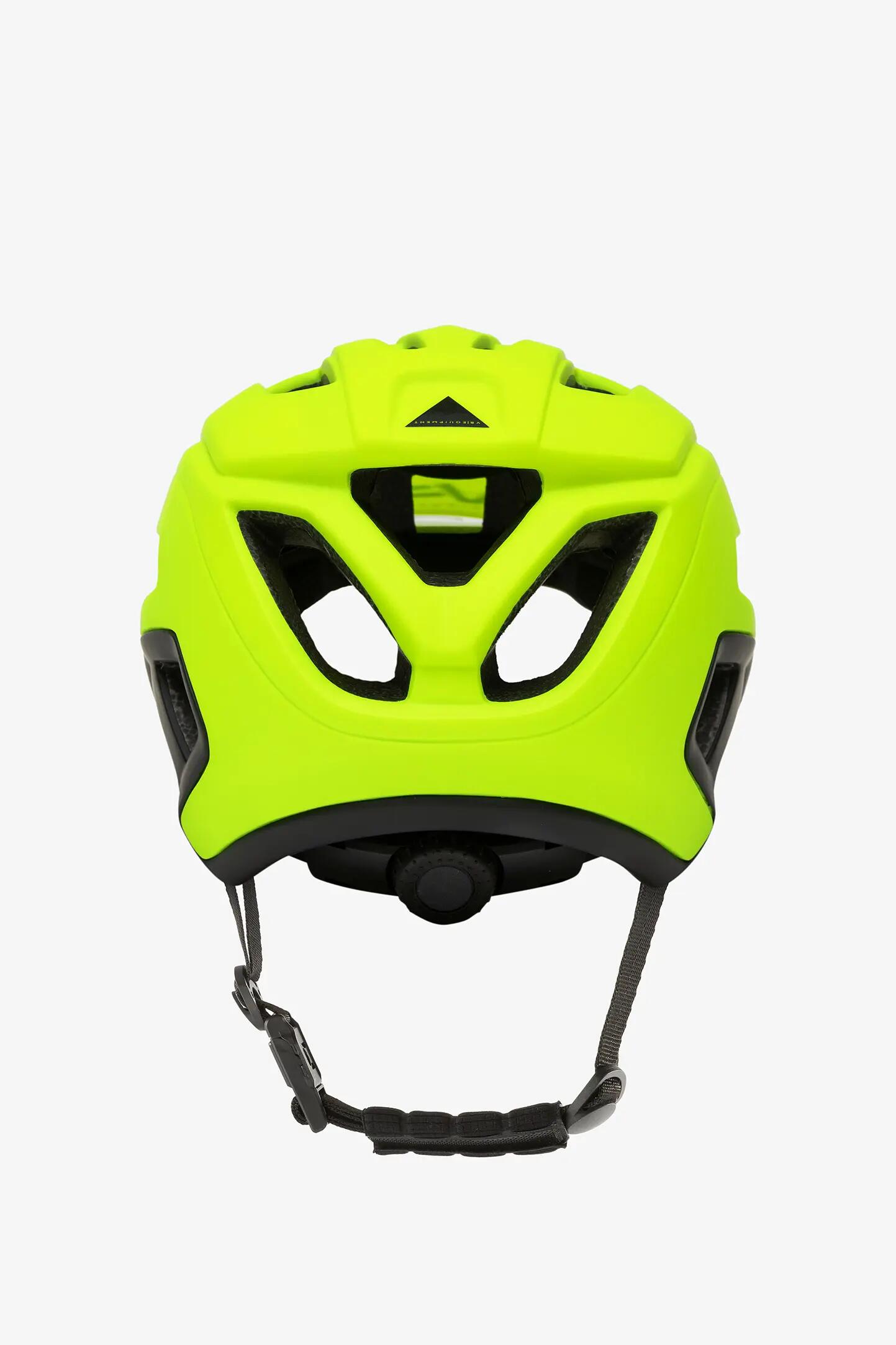 Capacete Motocross - Homem - casco PC, ajuste seguro - amarelo 3/3