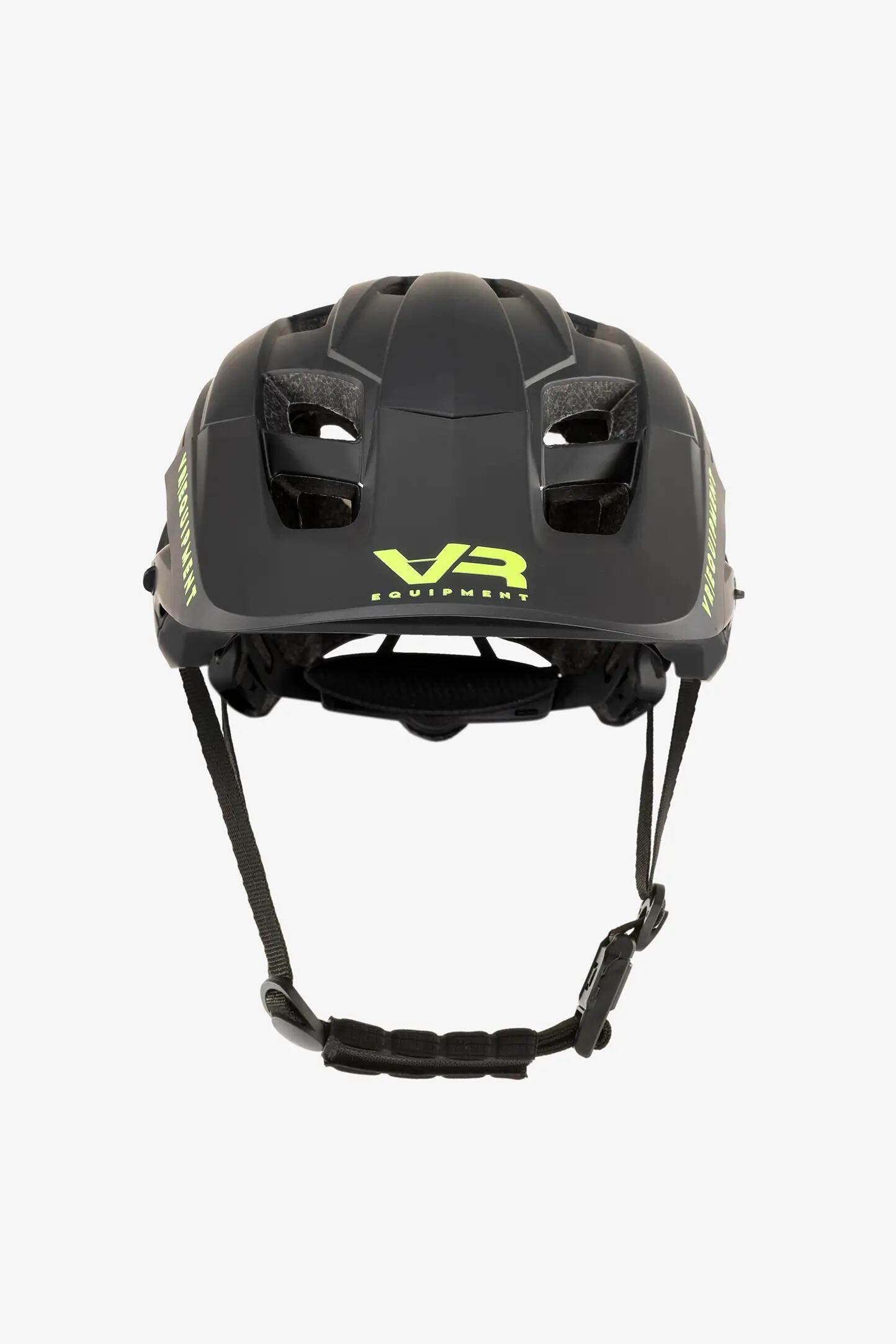 Capacete - Motocross - Homem - ajuste confortável, suporte seguro - Preto 2/3