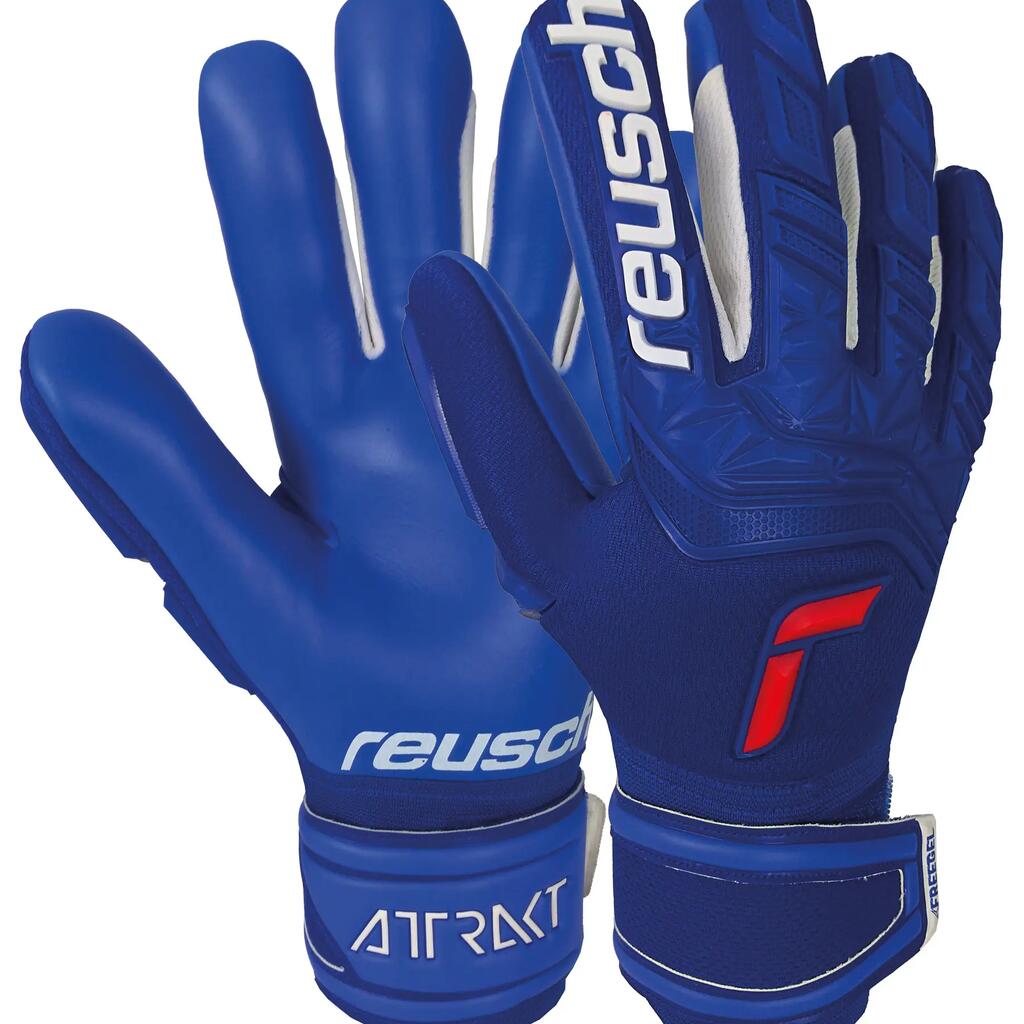 Reusch goalkeeper glove - Attrakt Freegel Silver