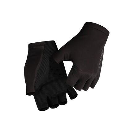 Wielerhandschoenen Zomer Ademend Unisex - Zwart