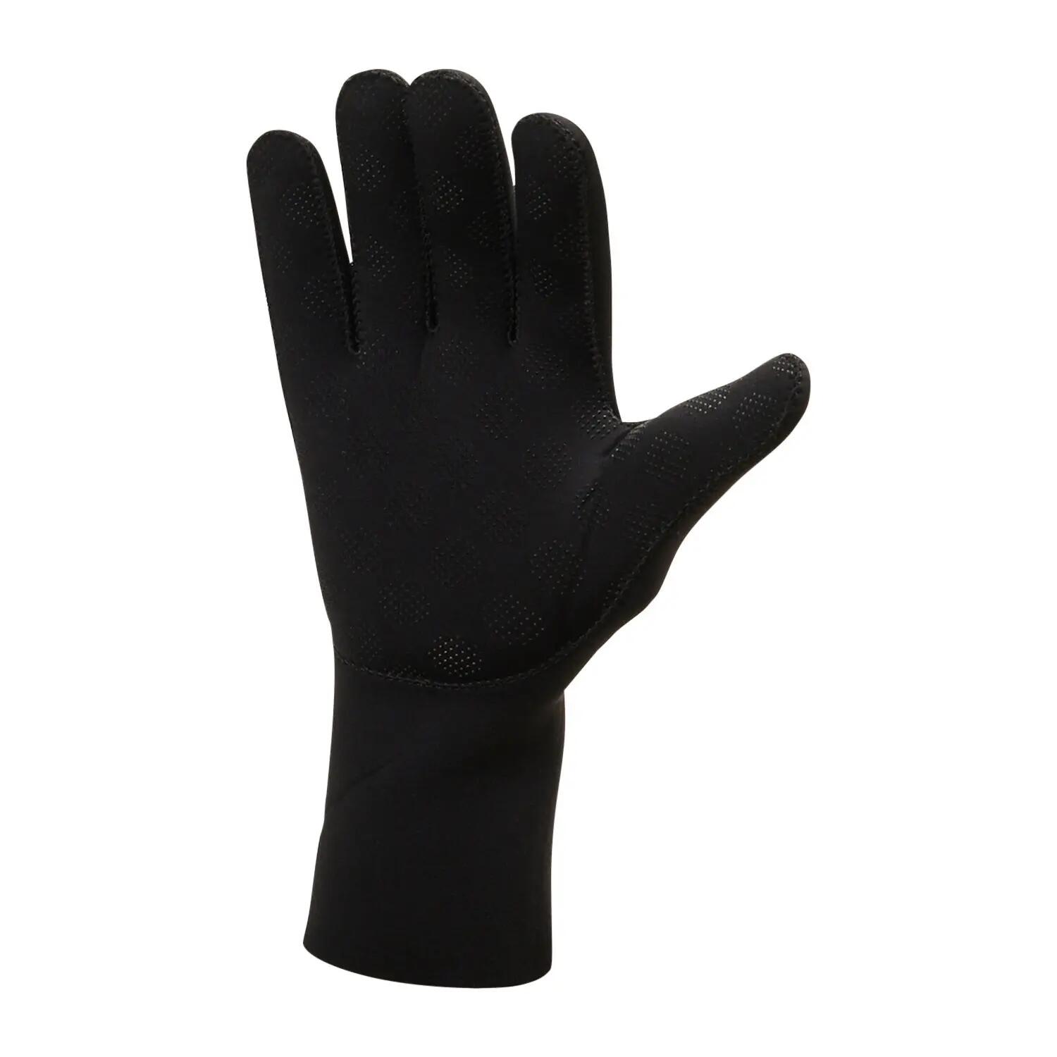 Guanti Ciclismo Invernali Neoprene Isolanti Uomo - Nero 2/3