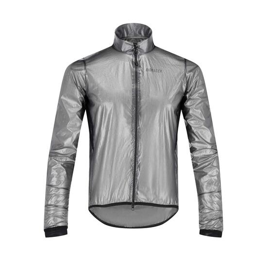 Veste Pluie Cyclisme Imperméable Respirante Unisexe - Rainy Noir