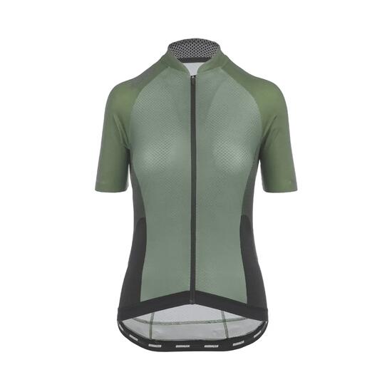 Maglia Ciclismo Traspirante Donna - Sprinter Coldblack Nero