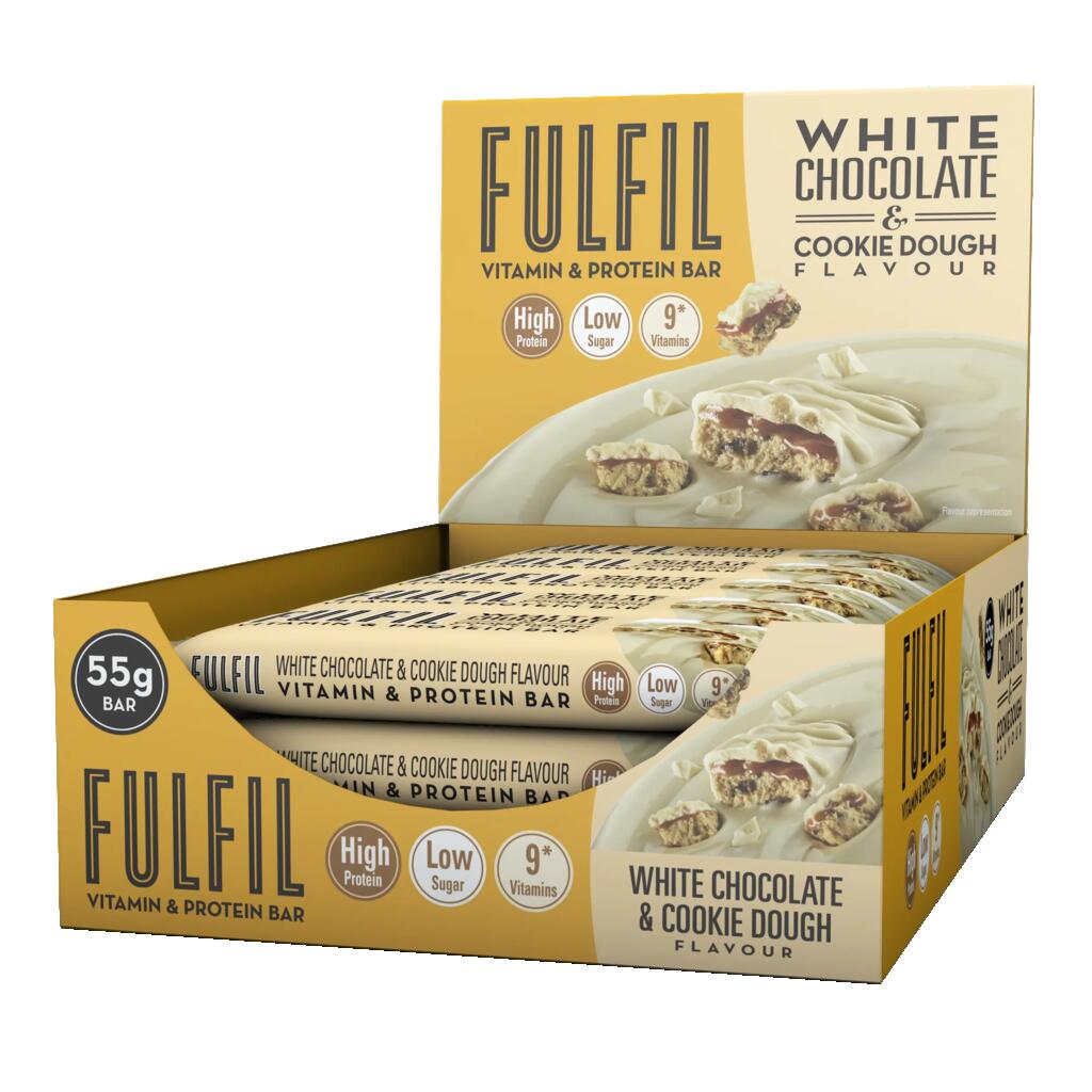 Vitamin &amp; Protein Bar 55g Fulfil (set of 15)