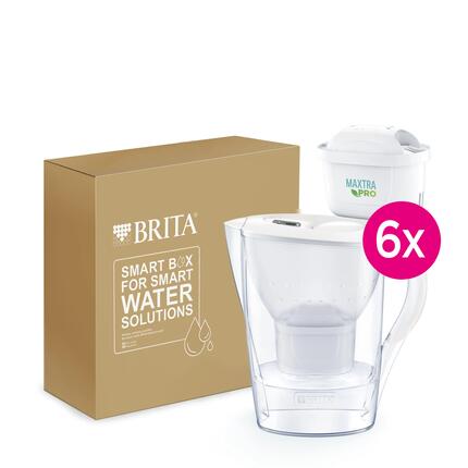 BRITA Carafe filtrante Marella Cool 2.4L blanc