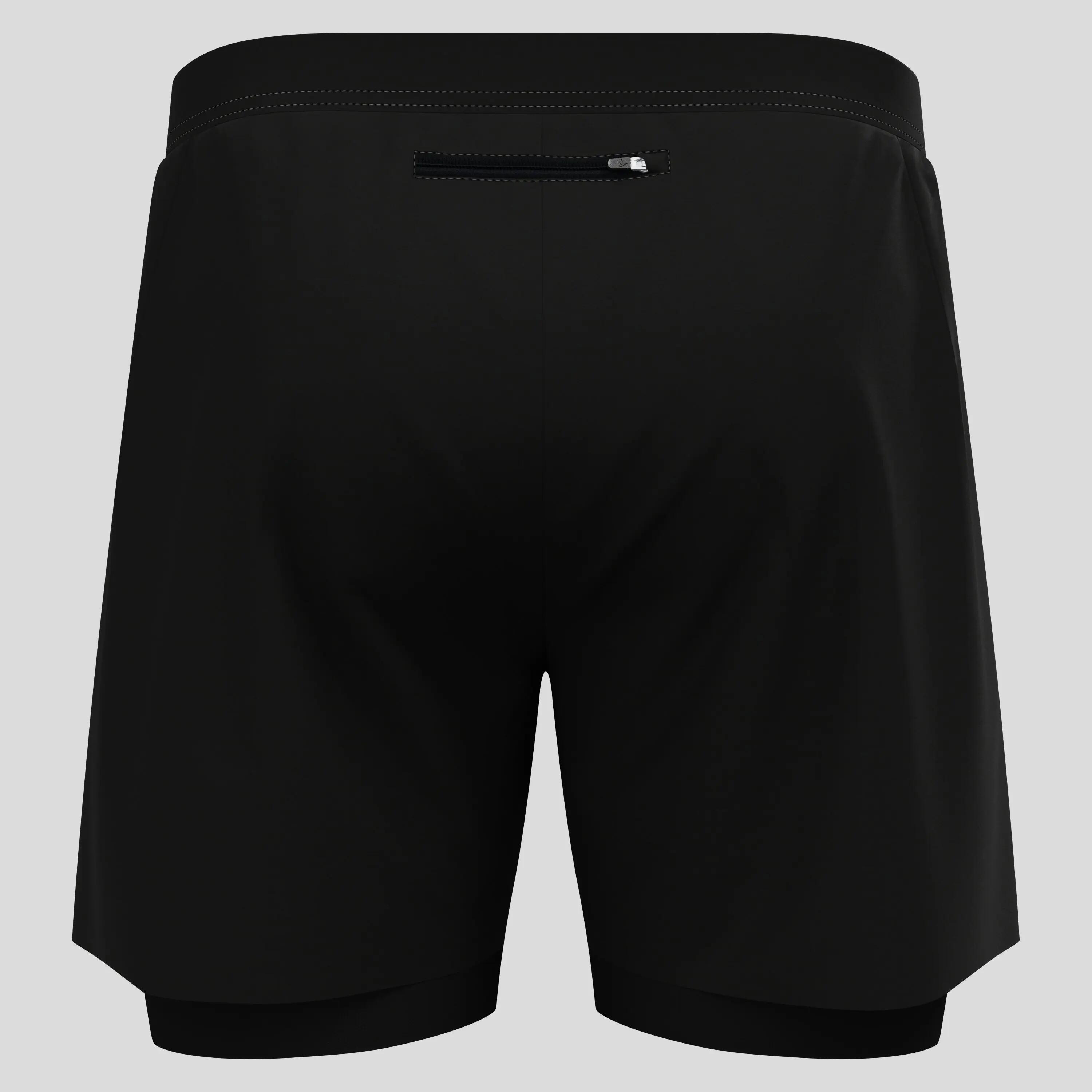 Odlo Zeroweight 5in 2-in-1 Shorts Zwart 2/8