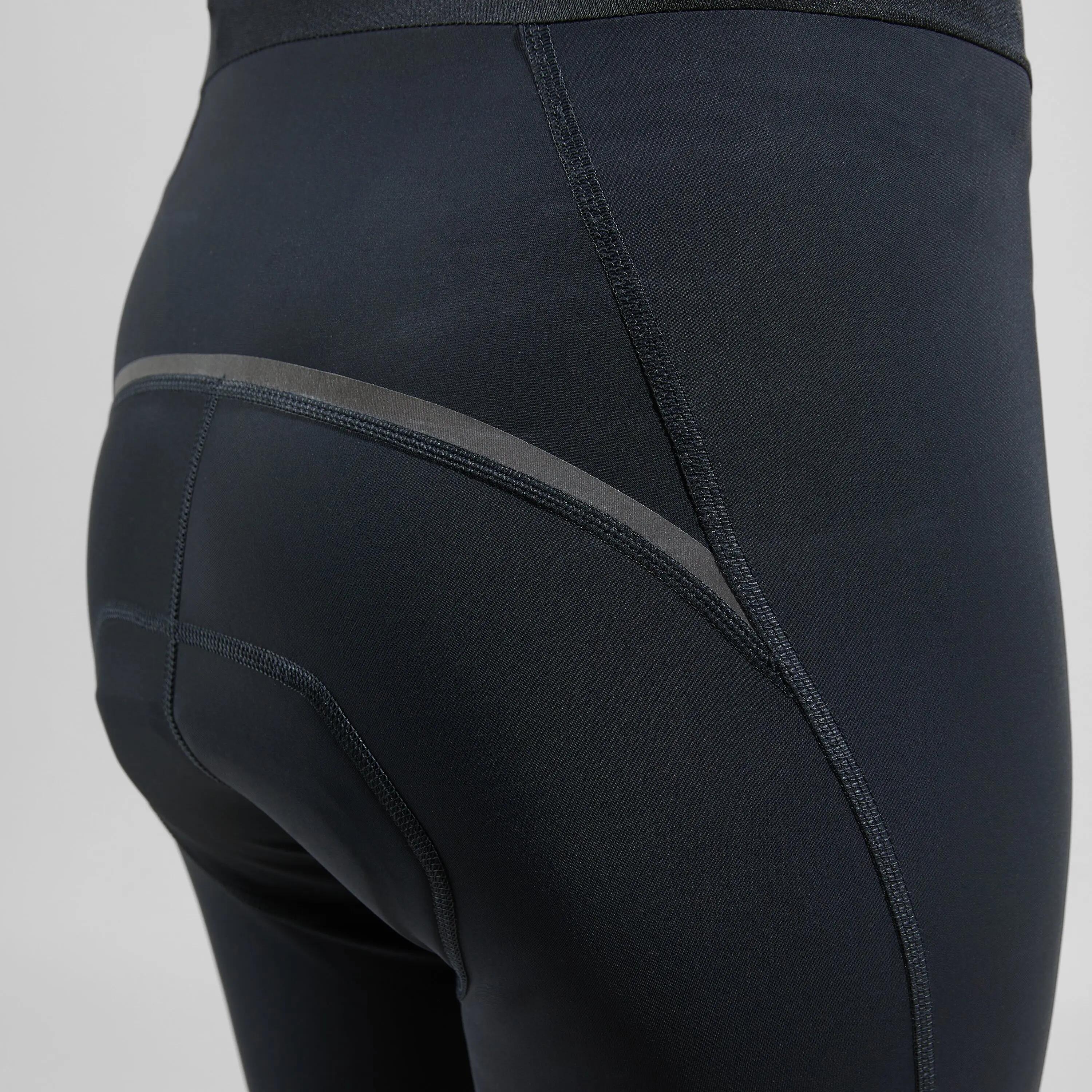 Cuissard à Bretelles Femme Odlo Zeroweight Warm Noir 3/8
