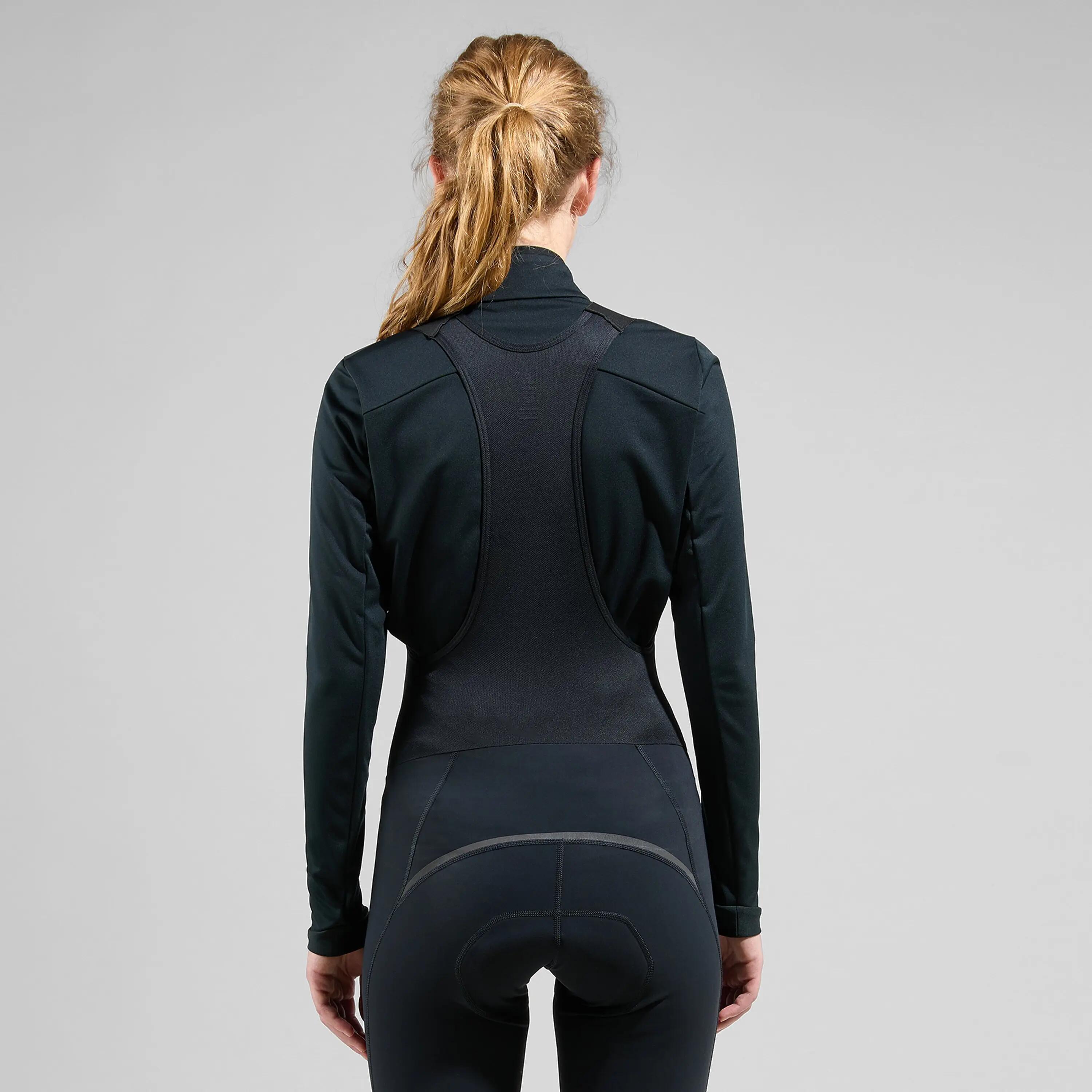 Cuissard à Bretelles Femme Odlo Zeroweight Warm Noir 2/8