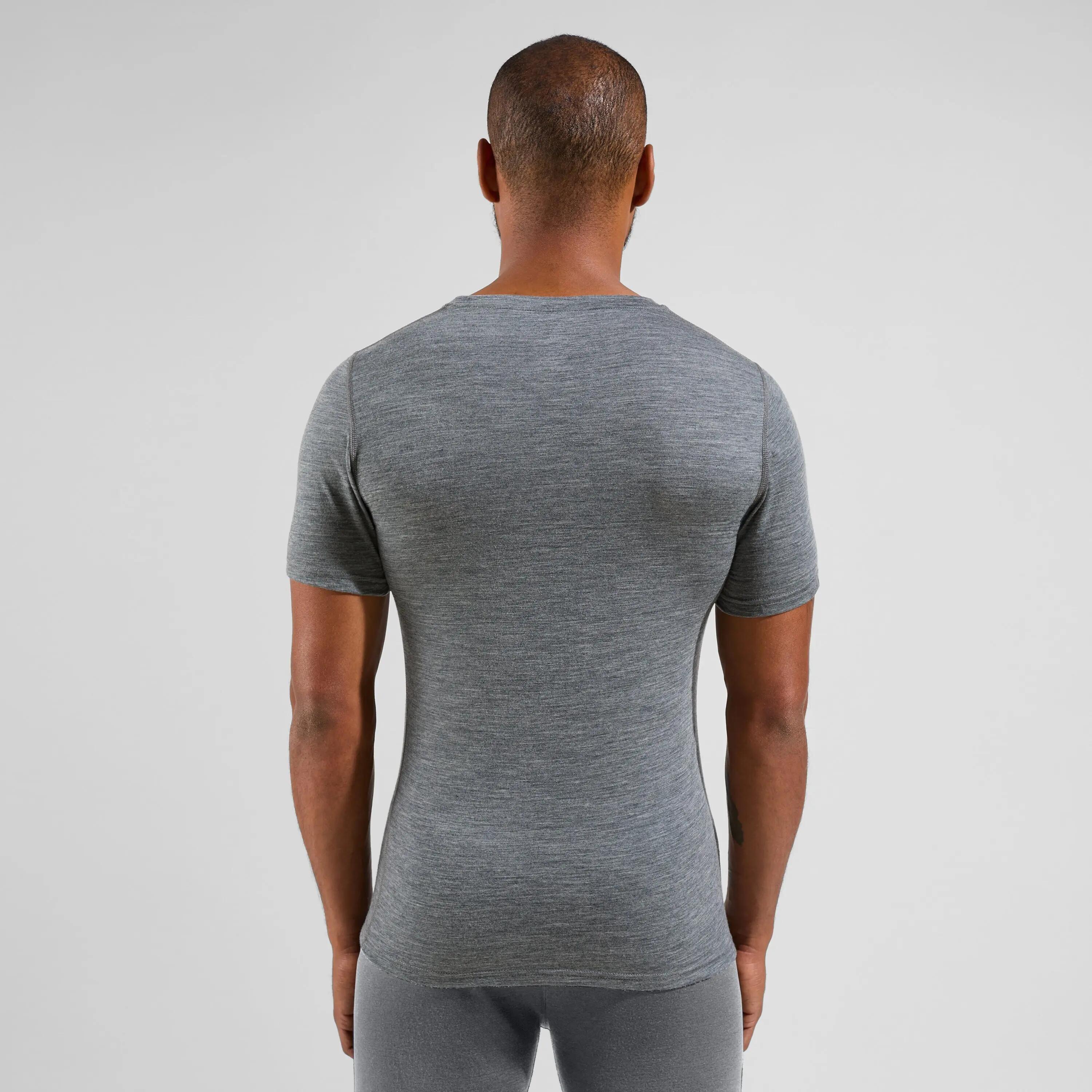 T-shirt technique à col rond en laine mérinos 200 Natural ODLO 2/6
