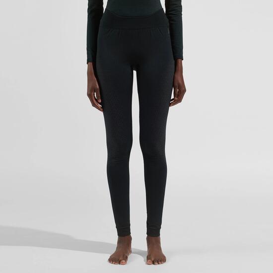 Lange enge Odlo Performance Warm Eco Schwarze Women