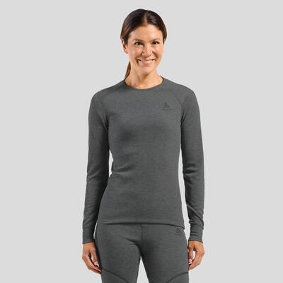 Active warm-basislaagtop met lange mouwen voor dames odlo
