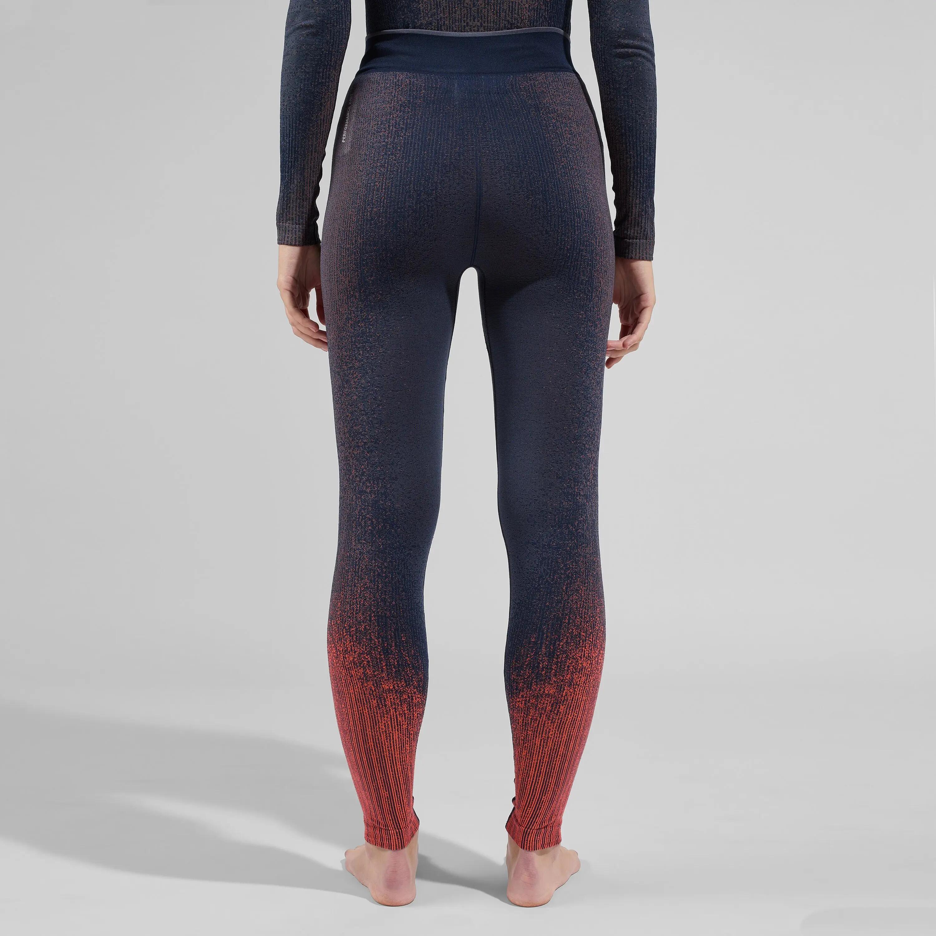 Collant Long Femme Odlo Blackcomb Bleu 2/7