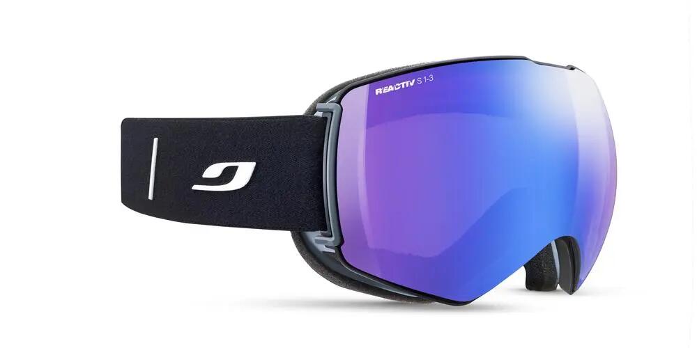 Masque de ski et de snowboard enfant et adulte - Noir / Gris LIGHTYEAR REACTIV 2/5