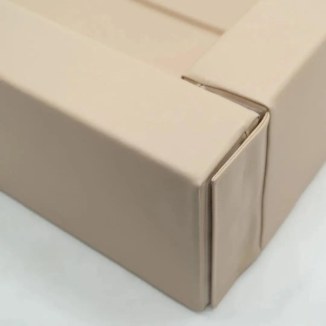 Baby & Kleinkind Bällebad Quadratisch Schaumstoff Beige 6/7