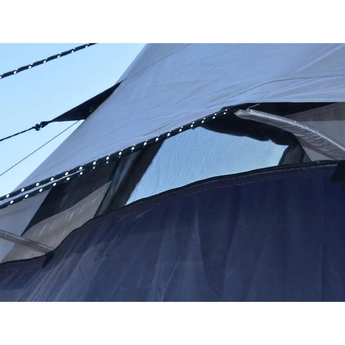 Tente tunnel Isken 5 Protect - 5 personnes - Sol cousu - Protection UV 12/15