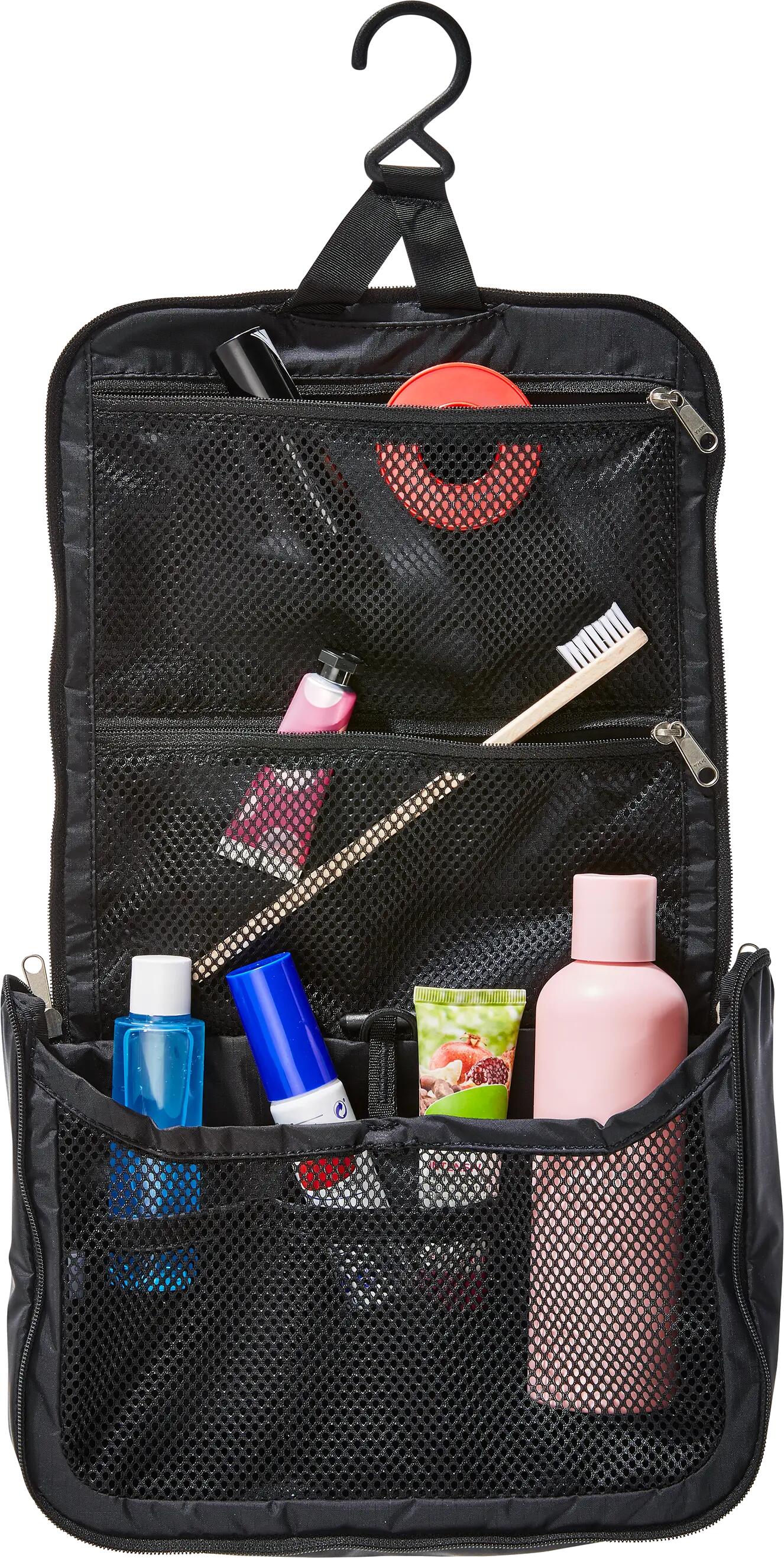 Kulturbeutel - camping/backpacking - leicht - wash center lite ii - schwarz 2/7