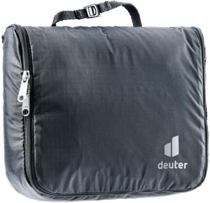 Trousse de toilette - camping - légère et spacieuse - noir