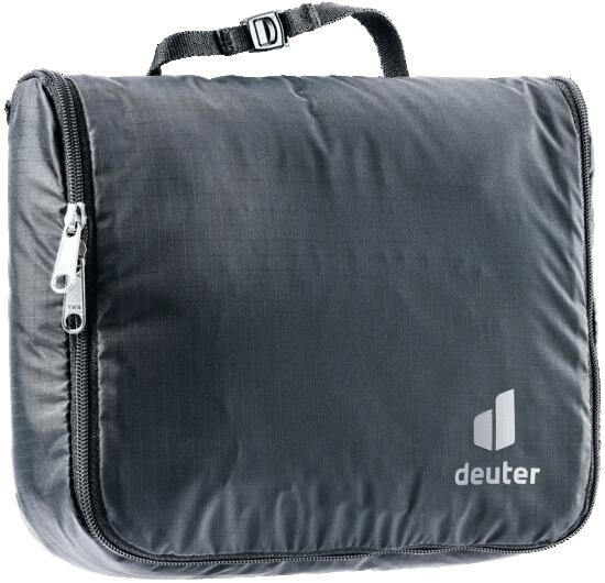 Trousse de toilette - camping - légère et spacieuse - noir