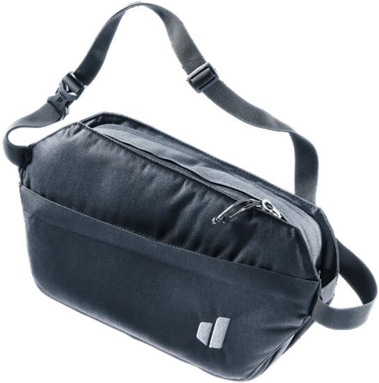 Borsa tracolla - viaggio - espandibile - nero