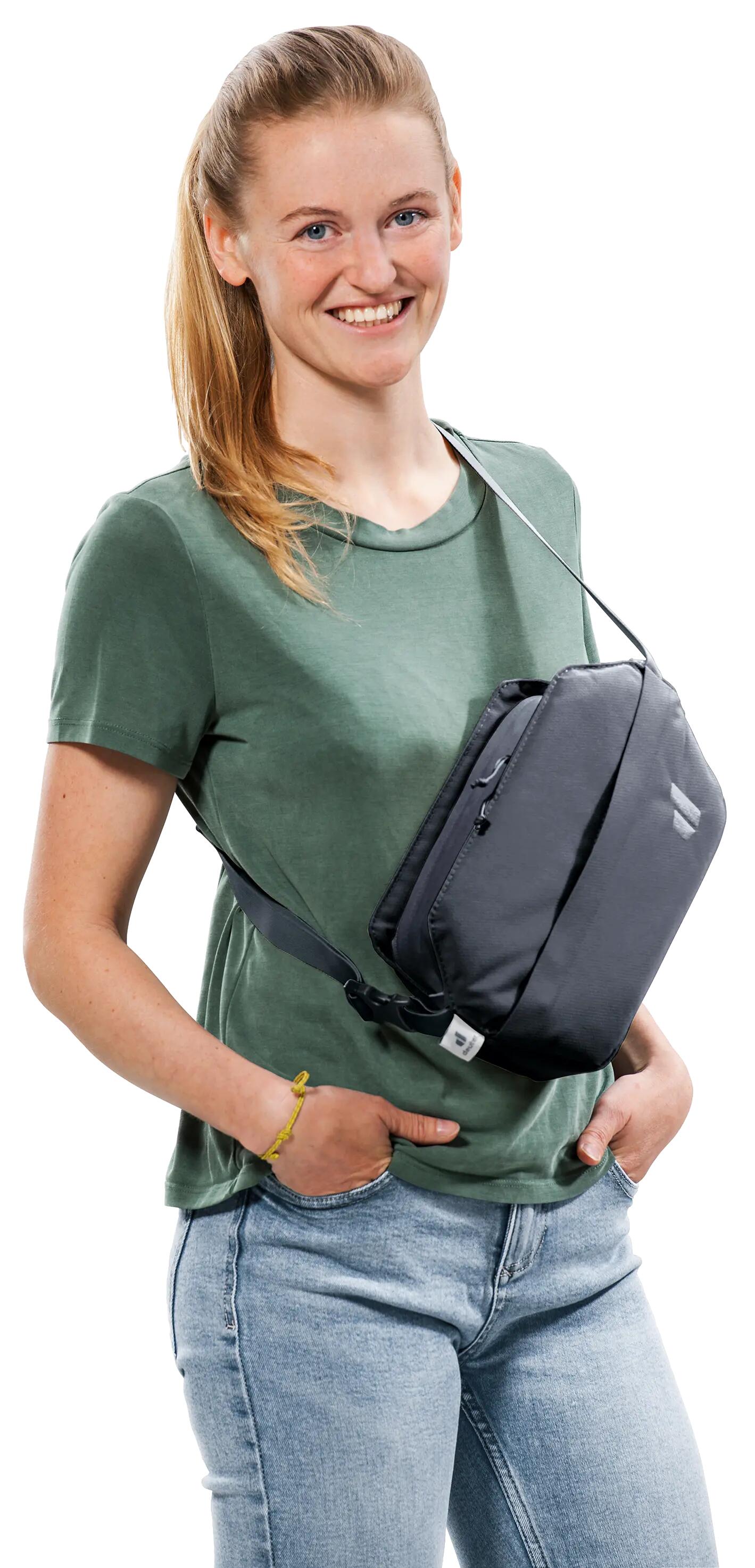 Unisex - reisen - crossbodytasche - passway 2 - schwarz 2/7