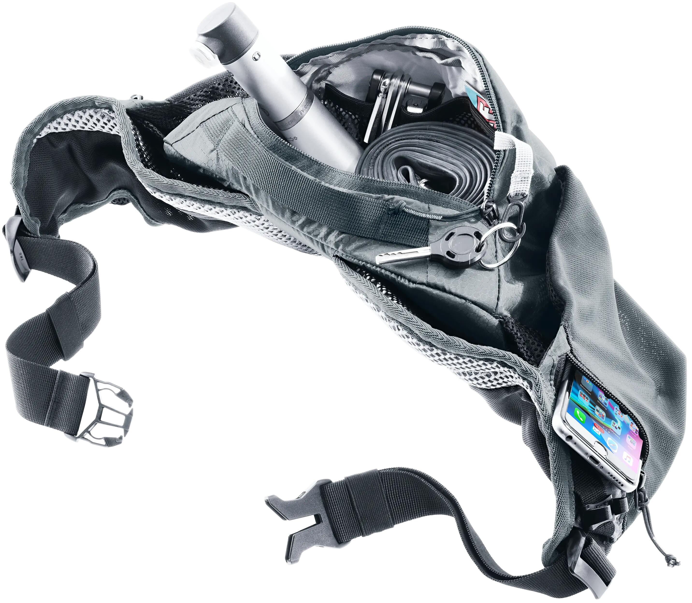 heuptas - fietsen - unisex - Pulse 3 - lichtgewicht, ergonomisch - graphite 2/10