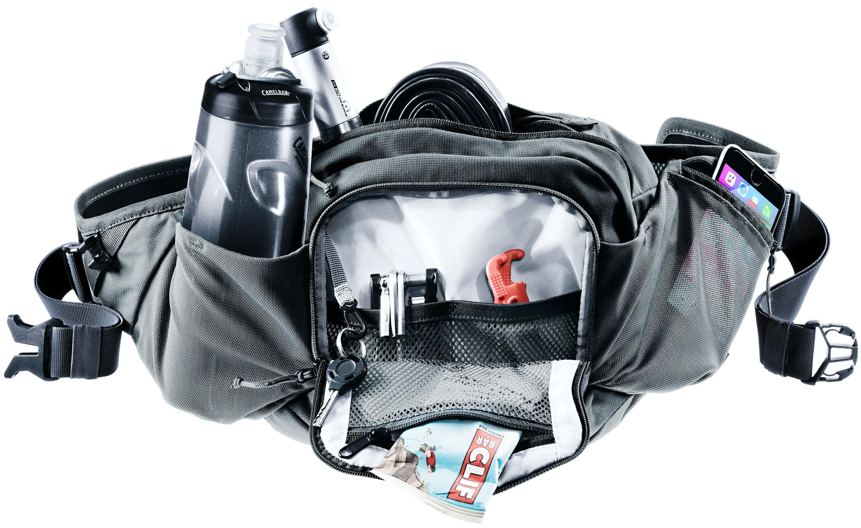 tas - mountainbiken - Pulse Pro 5 - ergonomisch, geventileerd - graphite 2/7