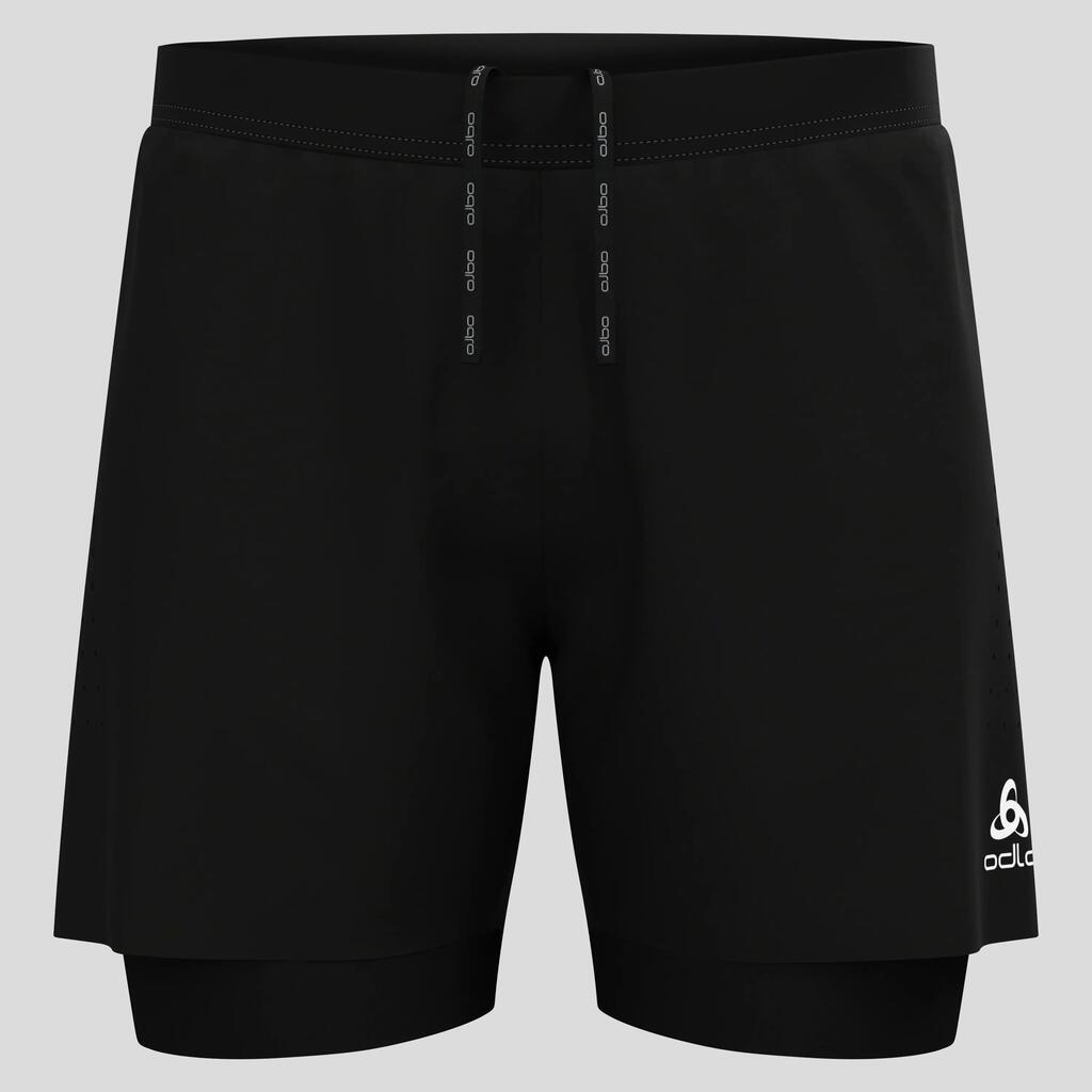 Odlo Zeroweight 5in 2-in-1 Shorts Black