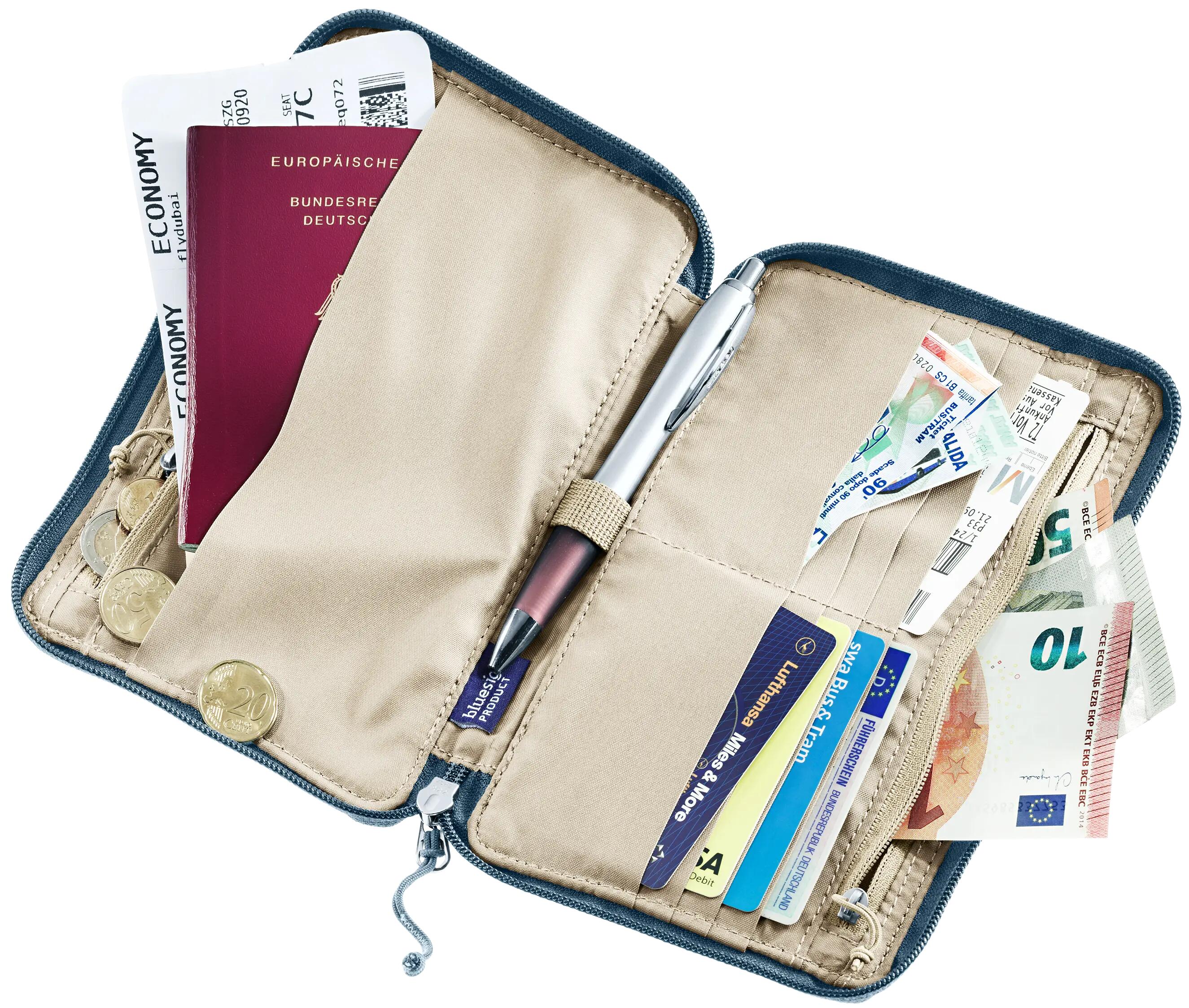 Accessoire de voyage - unisexe - compact, durable - denim blue 2/2