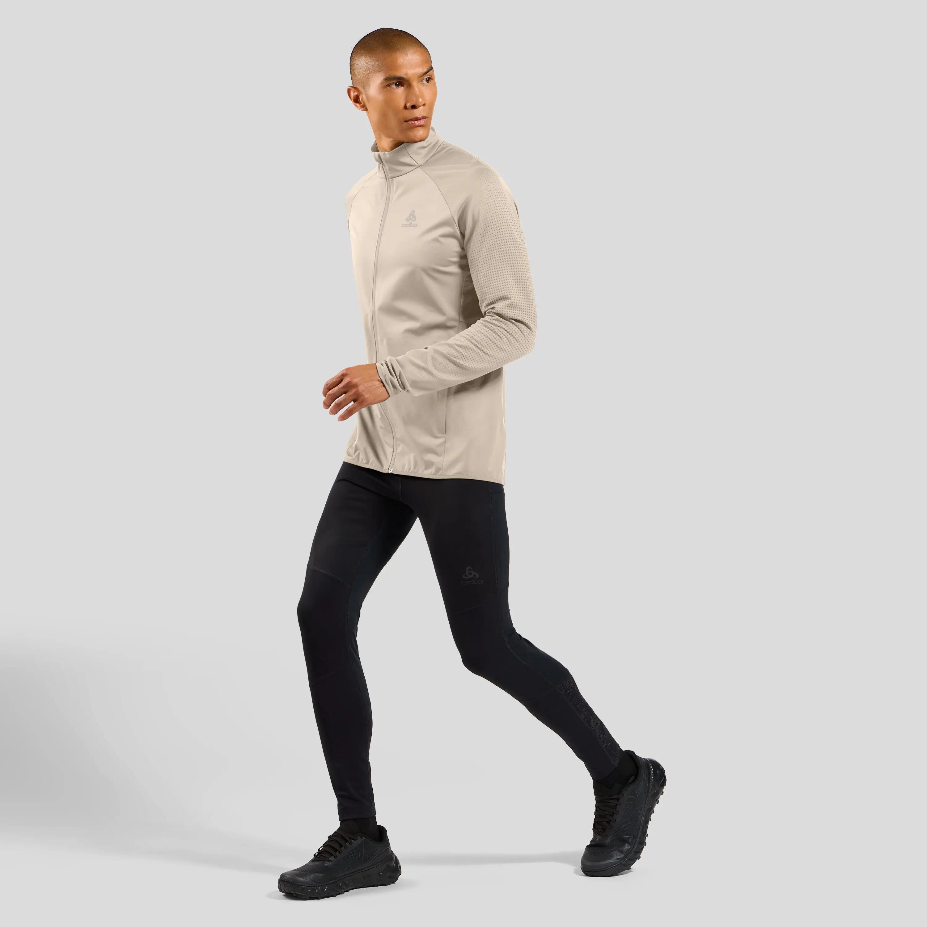 Hybride Jas Odlo Zeroweight Warm 2.0 Beige 7/13