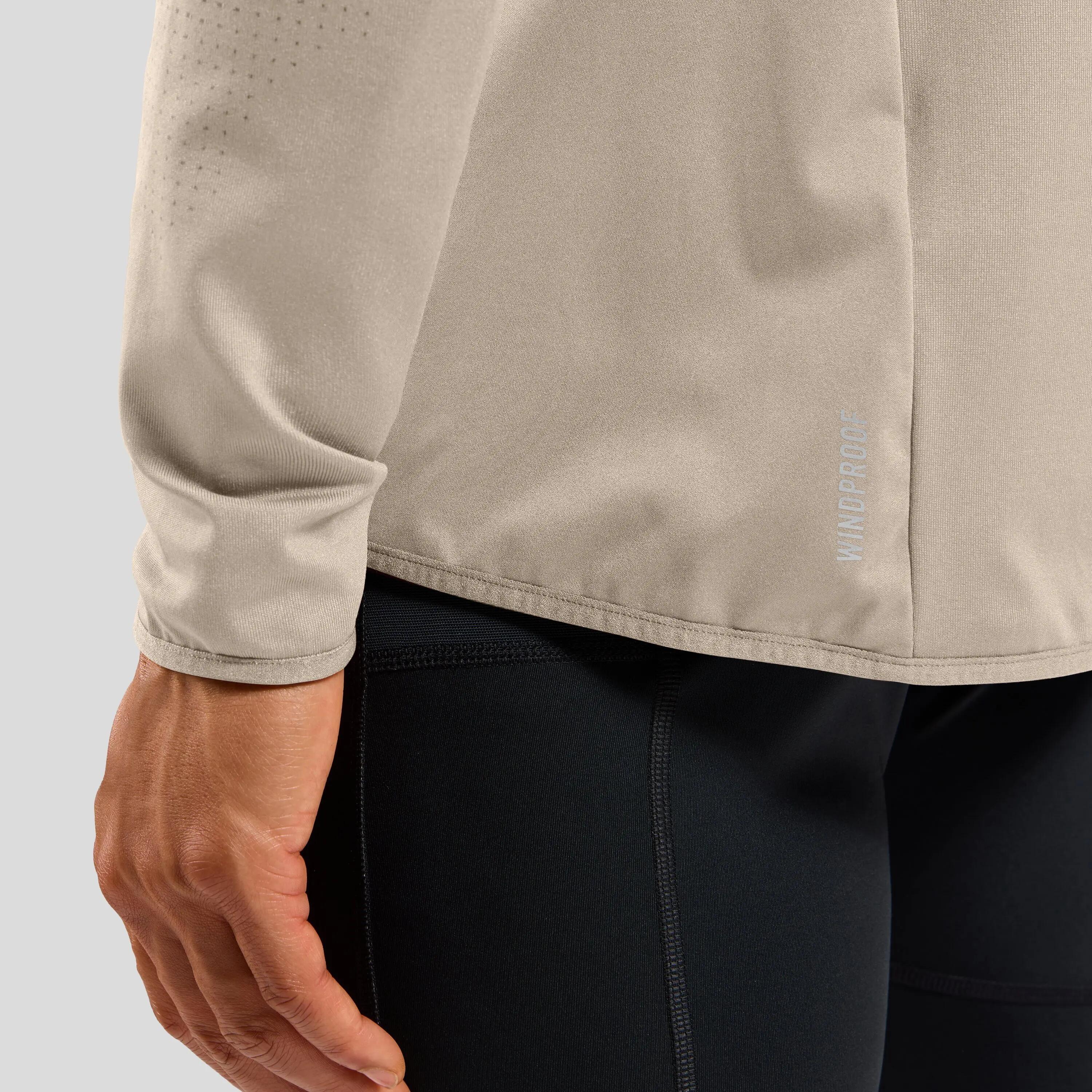 Hybride Jas Odlo Zeroweight Warm 2.0 Beige 5/13