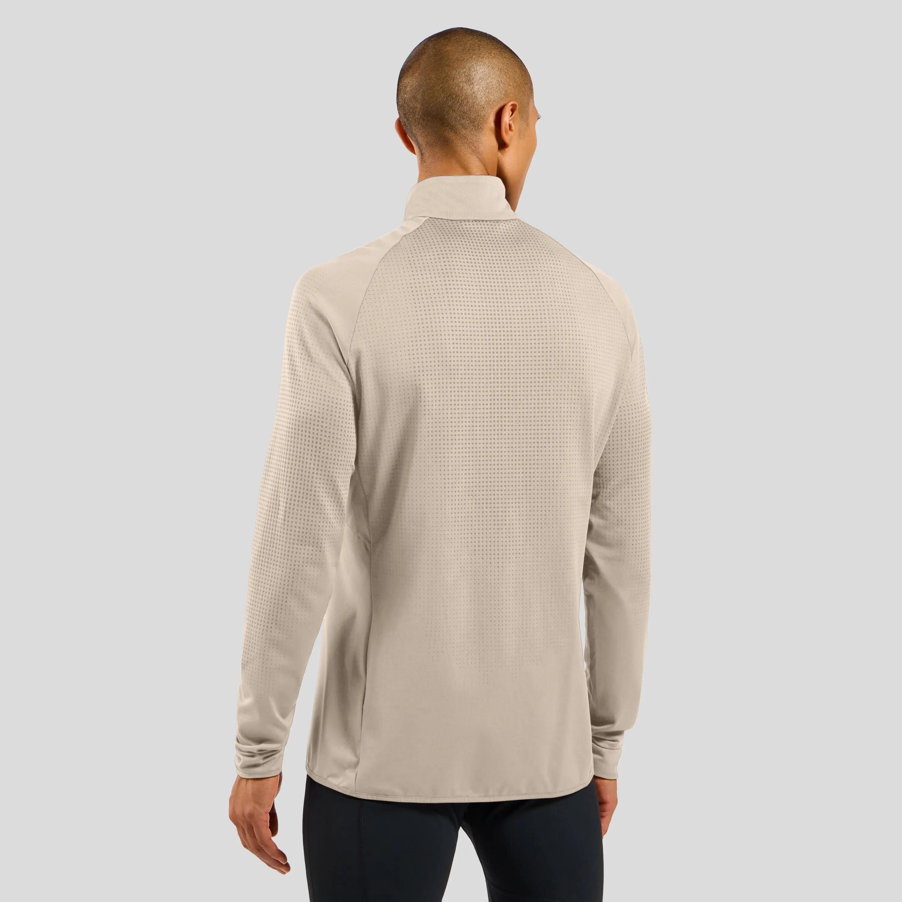 Hybride Jas Odlo Zeroweight Warm 2.0 Beige 2/13