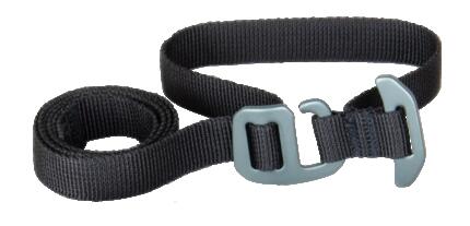 Modular gear strap - freeride - robust, einfach zu befestigen - 85 cm - schwarz