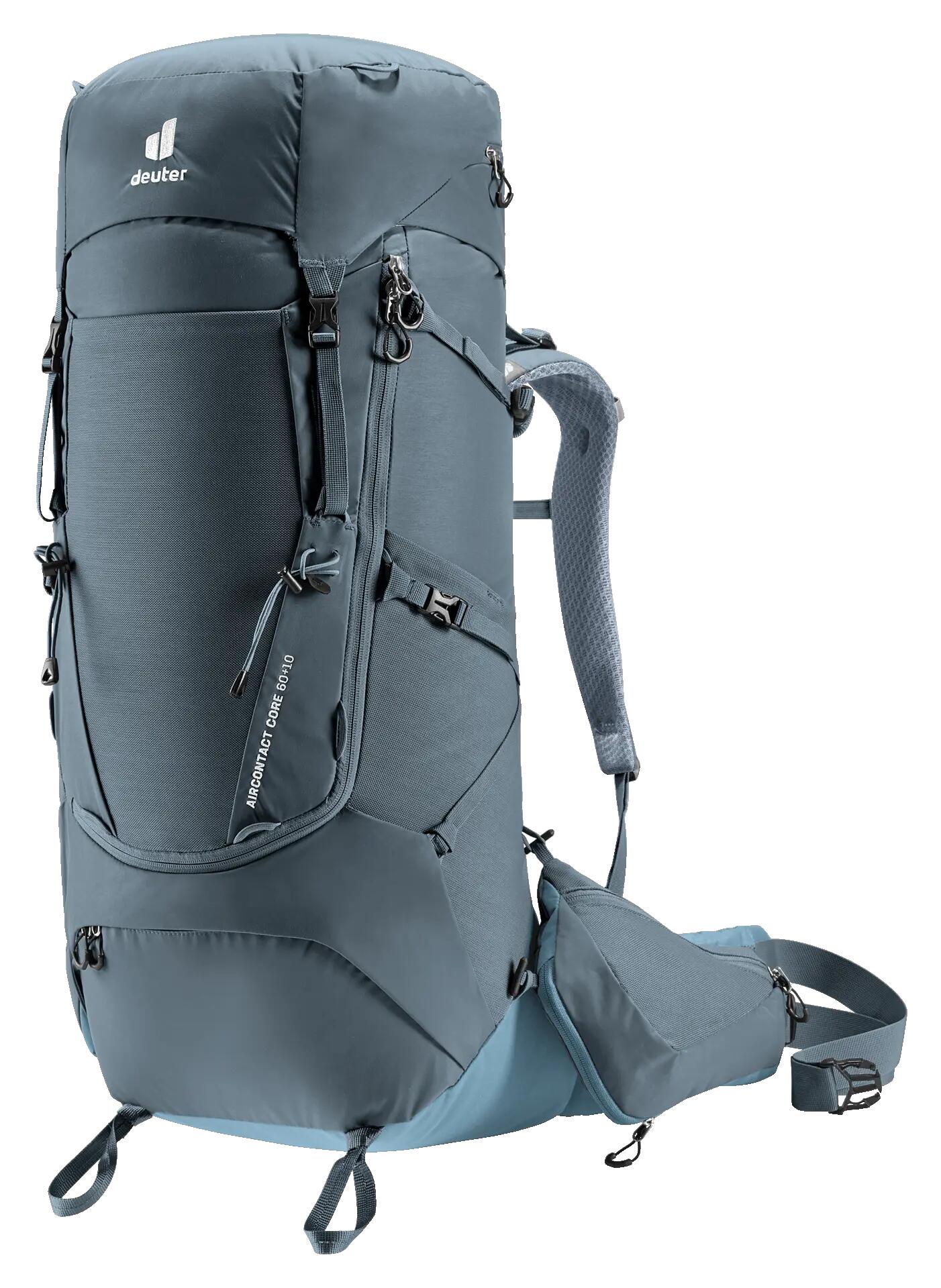 rugzak - trekking - unisex - Aircontact core 60+10 - graphite-shale 1/8