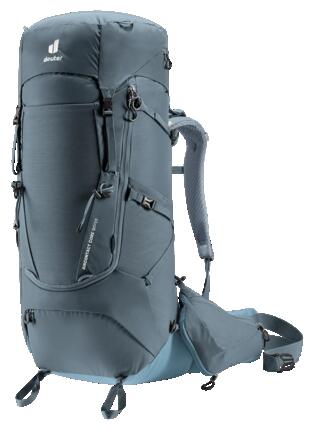 Unisex - trekking - rucksack - aircontact core 60+10 - graphite-shale