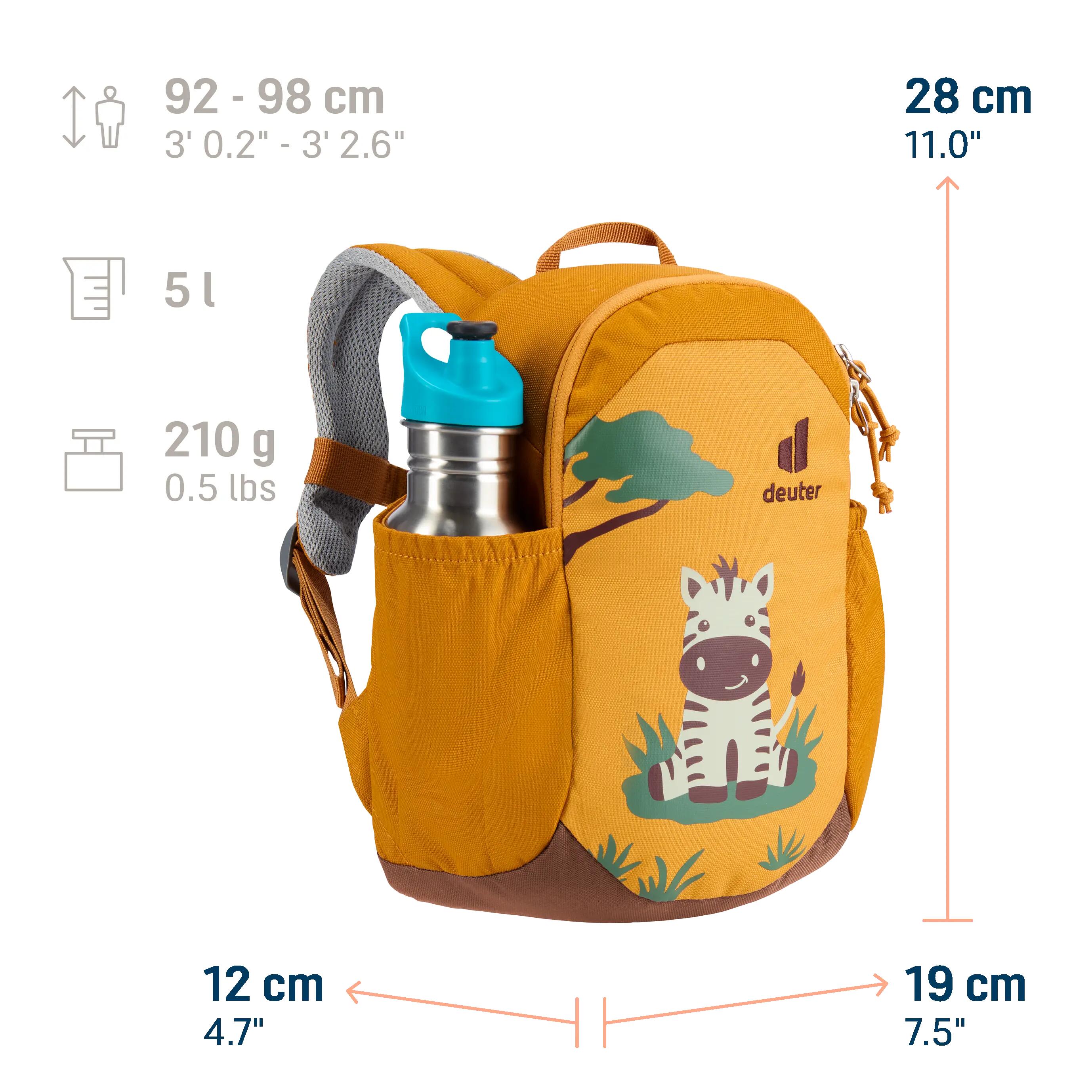 Zaino - Asilo - Unisex - Pico - Imbottito, Riciclato - amber-maple 2/12