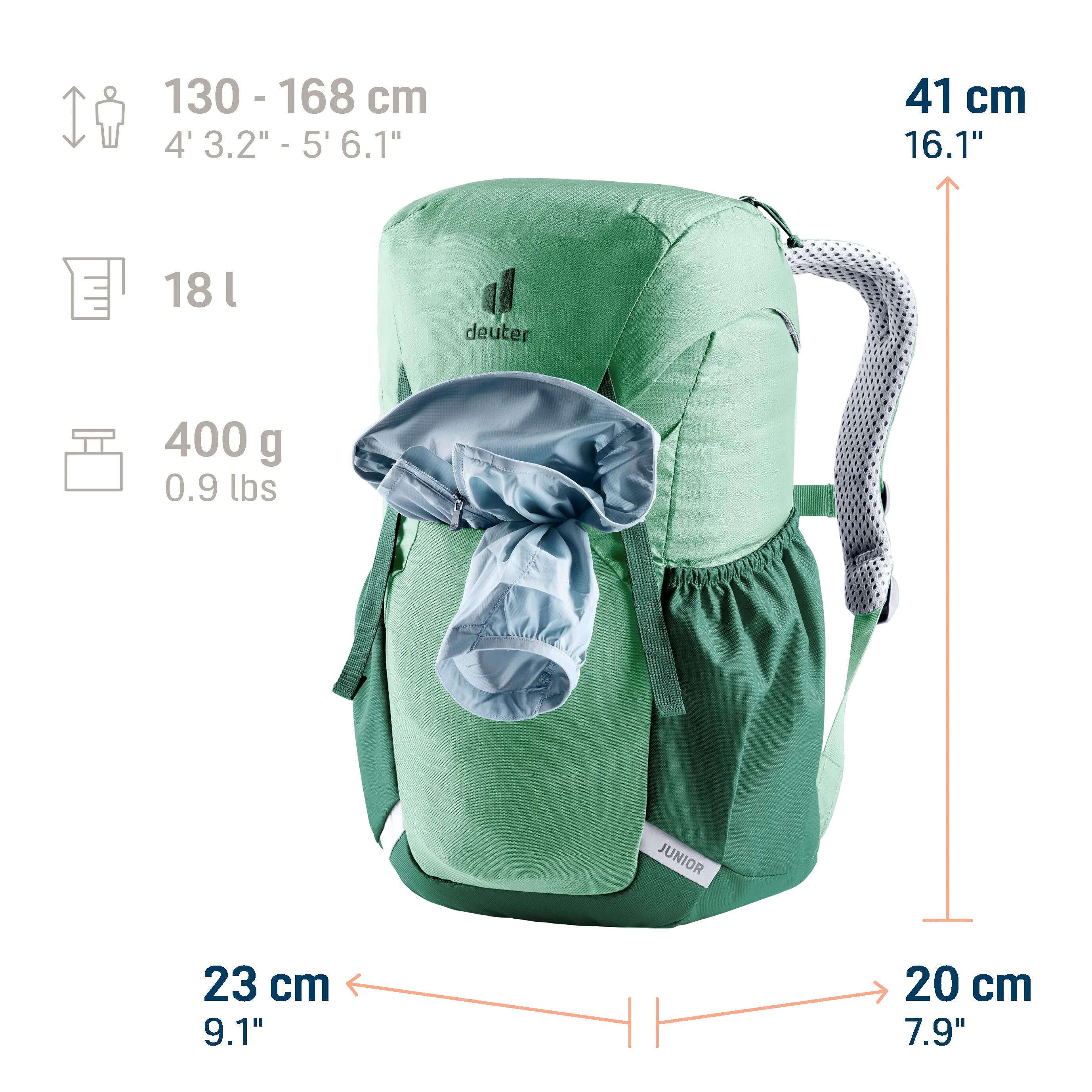 sac à dos - voyage - enfant - robuste, ventilé - Junior - spearmint-seagreen 2/7