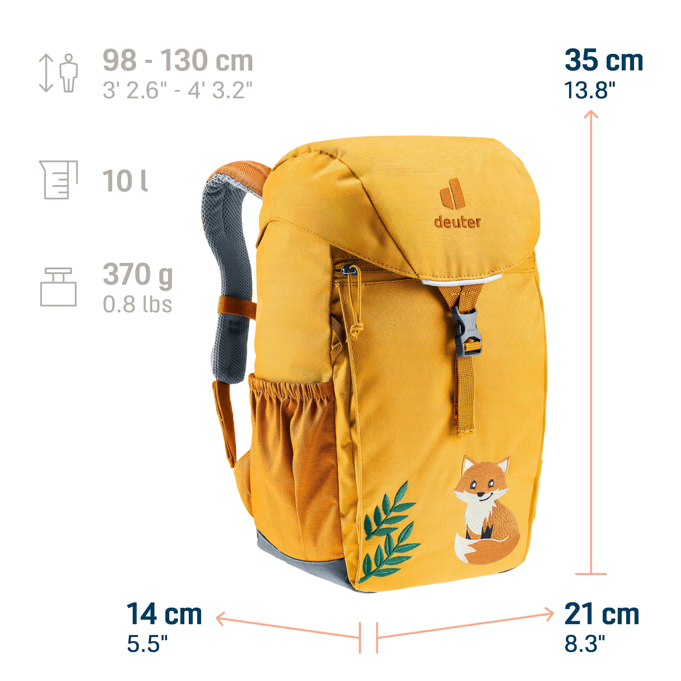 Herren - Outdoor - Rucksack - robust, ergonomisch - Waldfuchs 10 - amber-maple 2/12