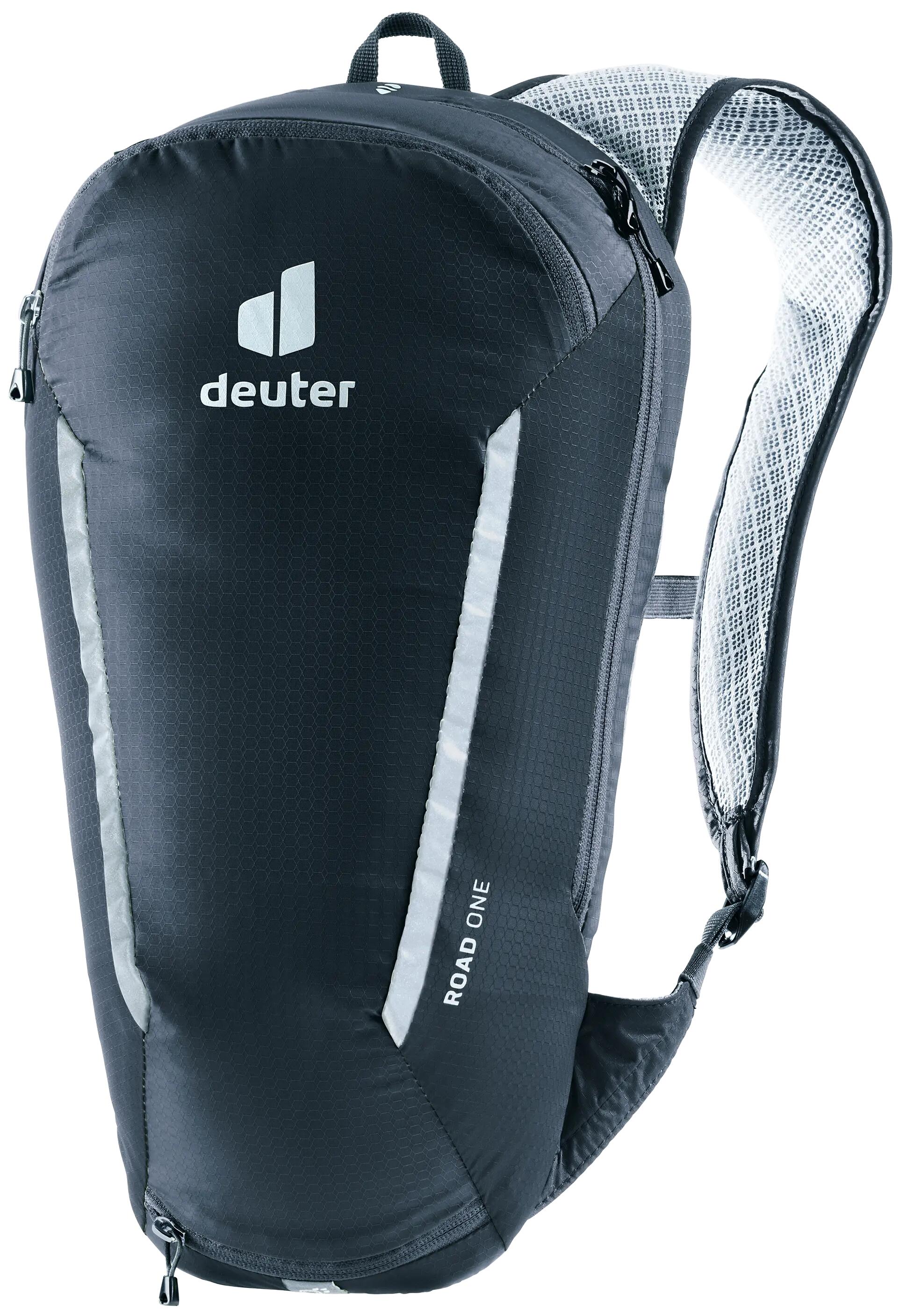 mochila - ciclismo - unisex - ligera, minimalista - road one - negro 1/7