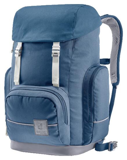 Unisex - Schule - Rucksack - ergonomisch, 100% recycelt - Scula - grün