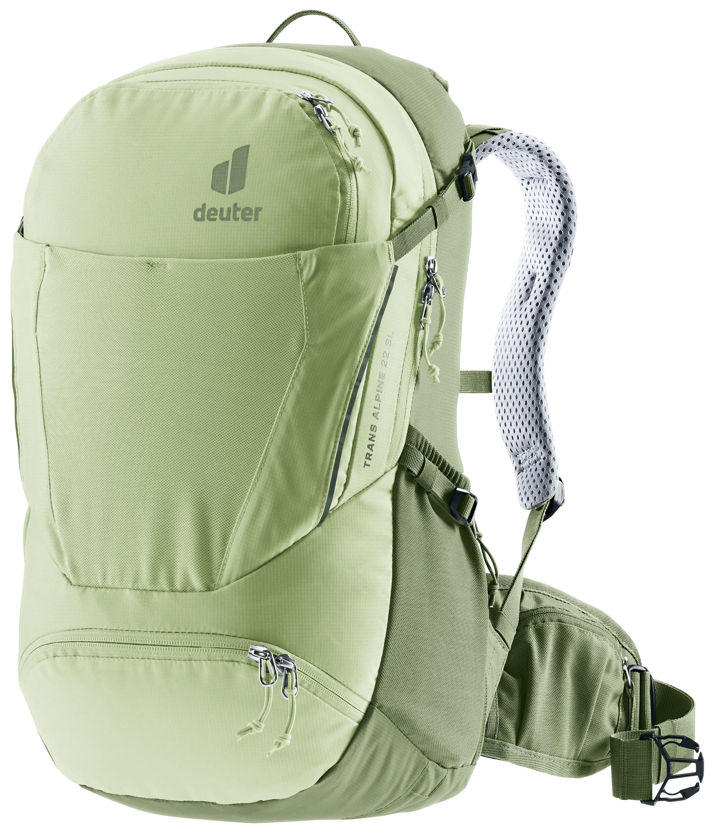 Damen - fahrrad - rucksack - trans alpine 22 sl - mineral-grove 1/8