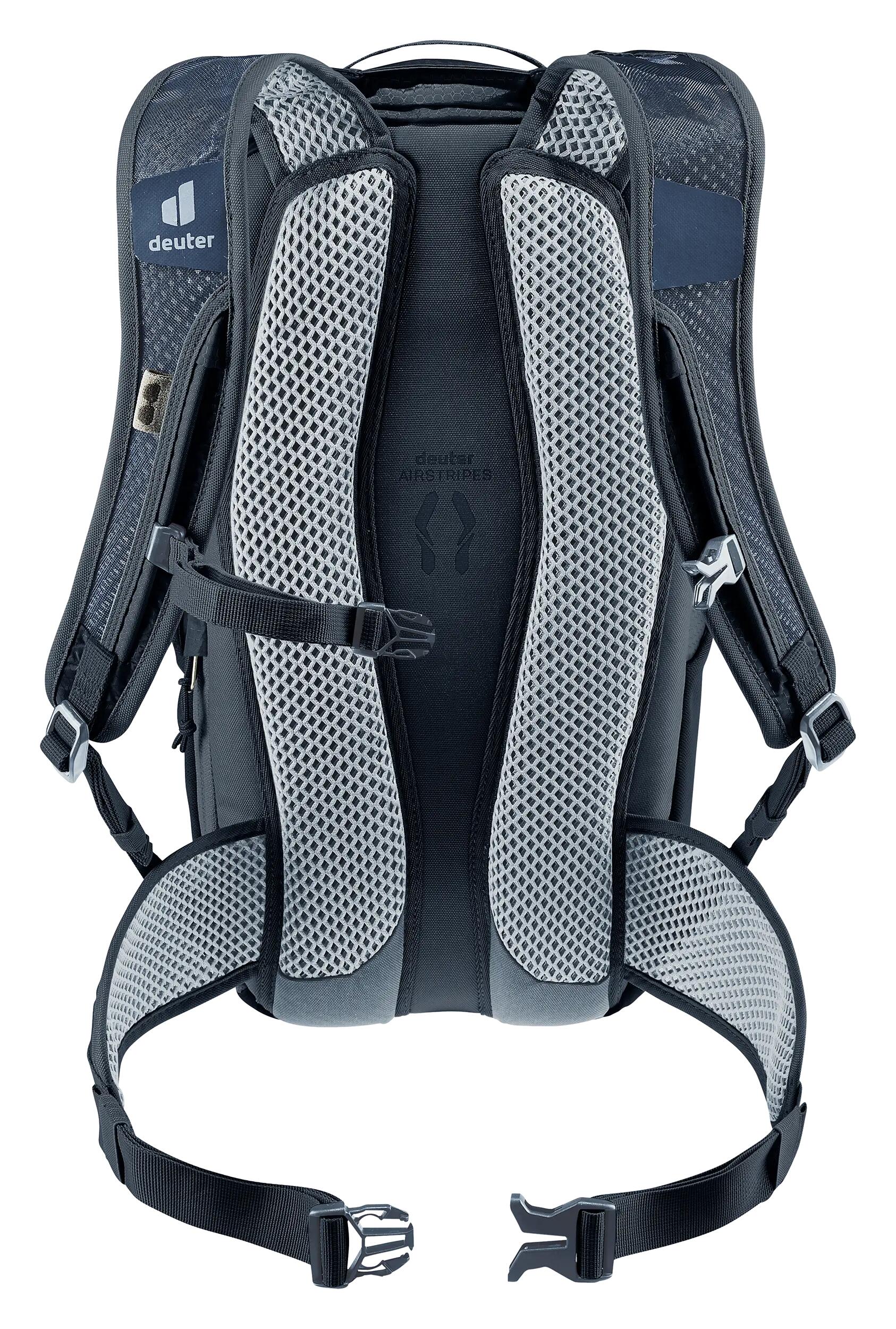 mochila - mountainbiken - ventilada, ligera - race 12 - negro 2/7