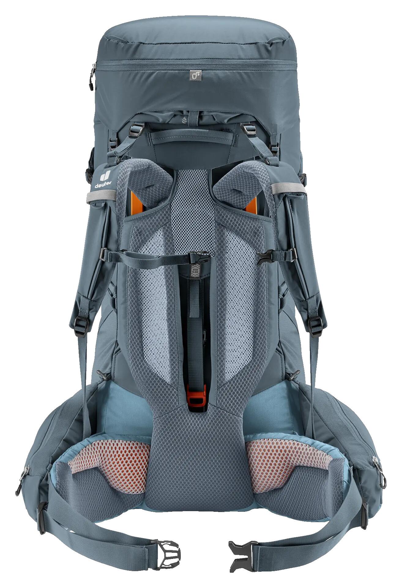 rugzak - trekking - unisex - Aircontact core 60+10 - graphite-shale 2/8