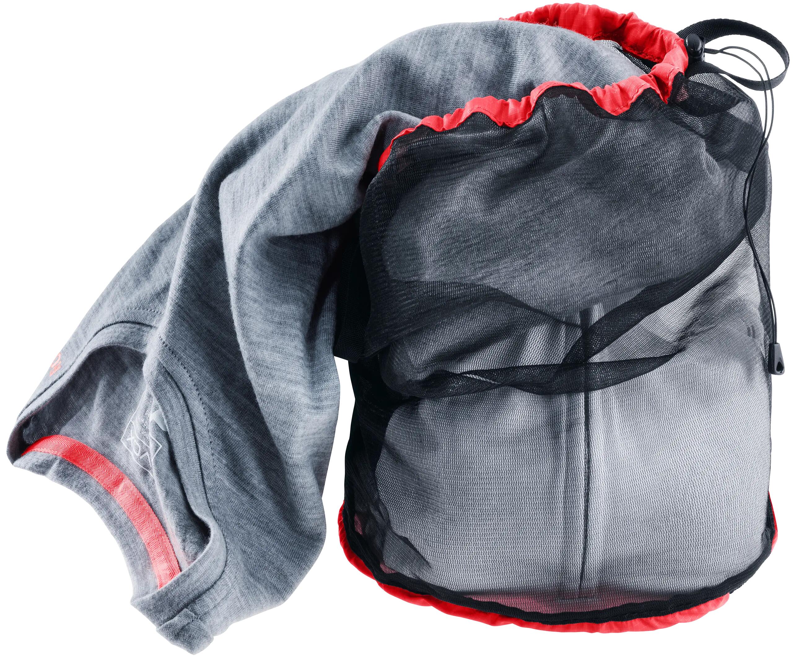 unisex - reiseaccessoires - mesh-sack 5 liter - cherry-black 2/4