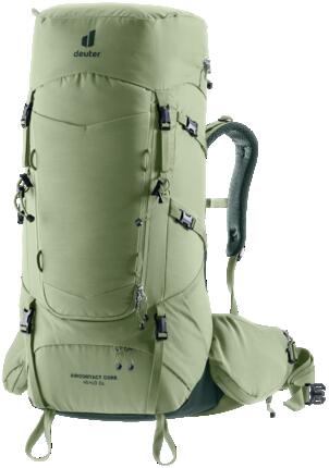 damen - trekking - rucksack - Aircontact Core 45+10 SL - grove-ivy
