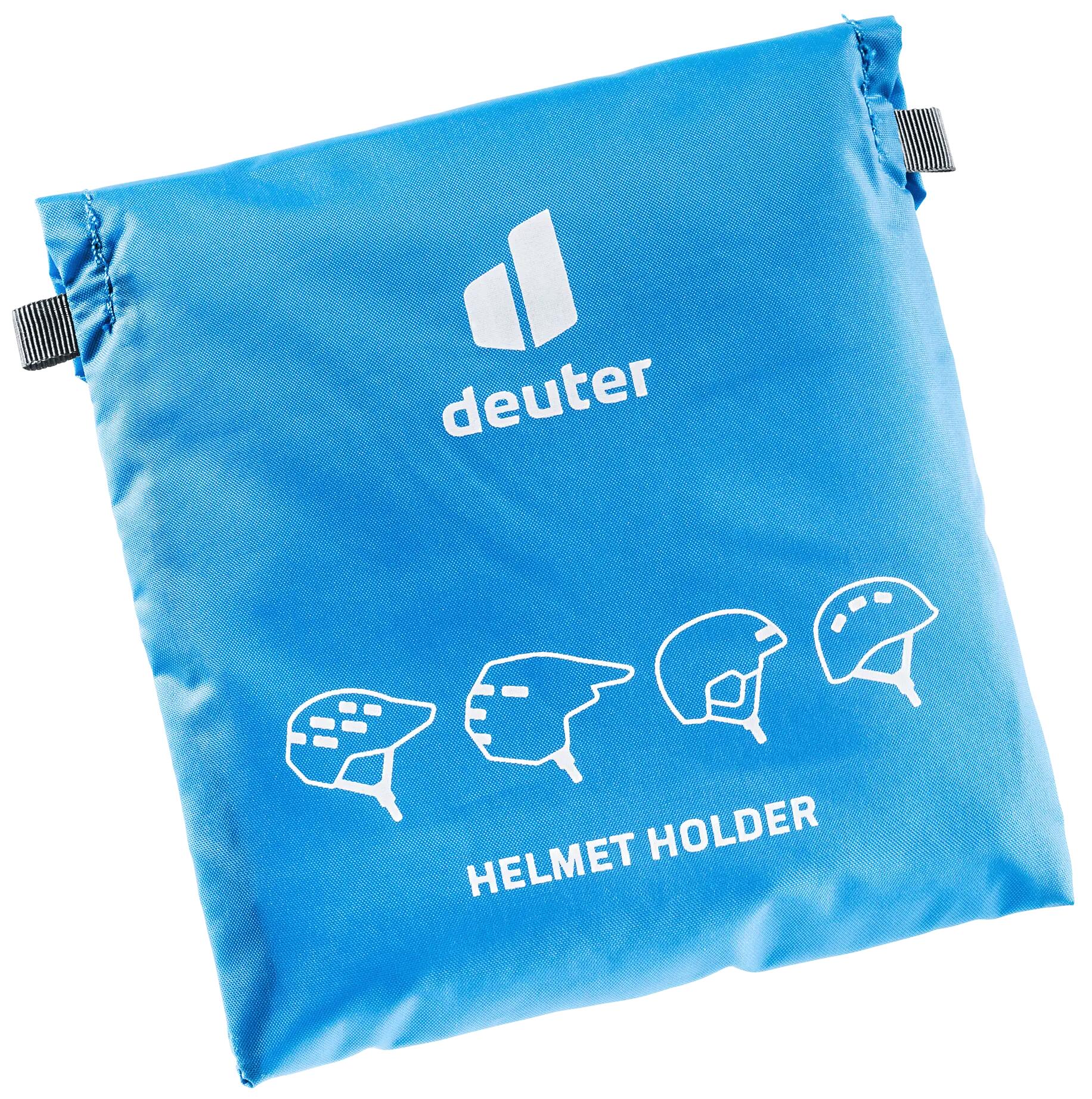accessorio - outdoor - supporto casco - leggero, compatibile con deuter - nero 2/3