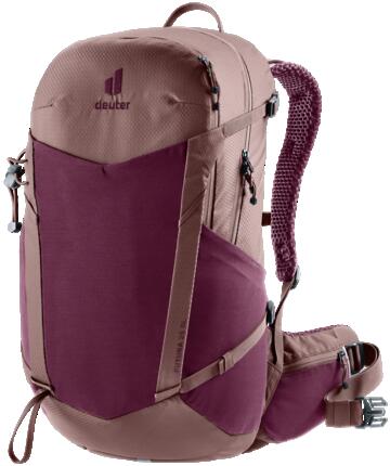 damen - wandern - rucksack - futura 25 sl - leicht, belüftet - cassis-ashrose