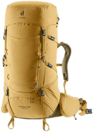 Damen - Trekking - Rucksack - Aircontact Core 65+10 - savanna-nori